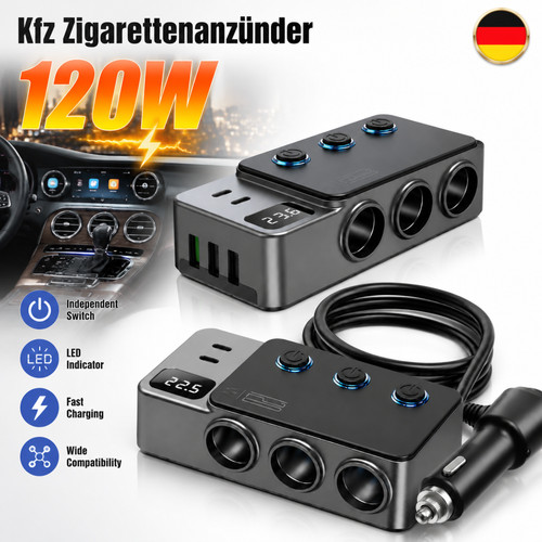 12v 24v kfz adapter - adapter, steckdose