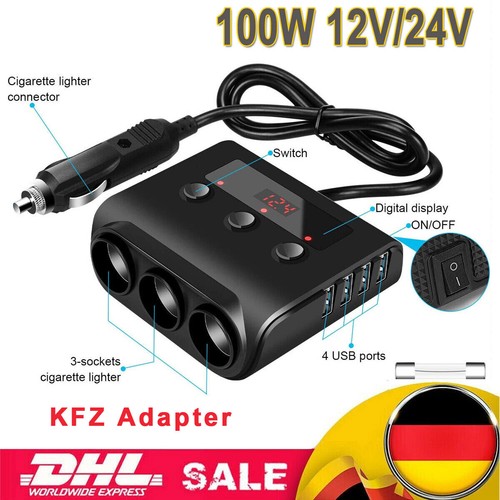 12v 24v kfz adapter steckdose - 12v/24v,