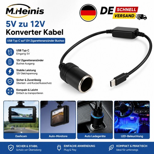 Usb stecker auf 12v - usb,