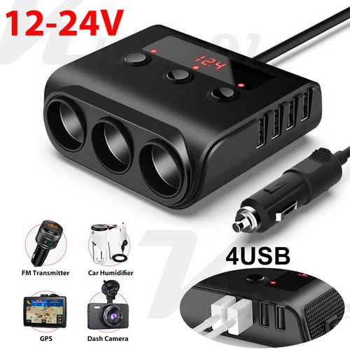 12v 24v auto - kfz-adapter, 3