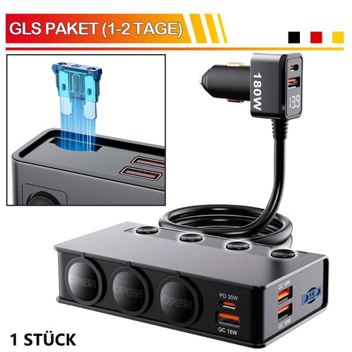 9-in-1-Zigarettenanzünder-Spl