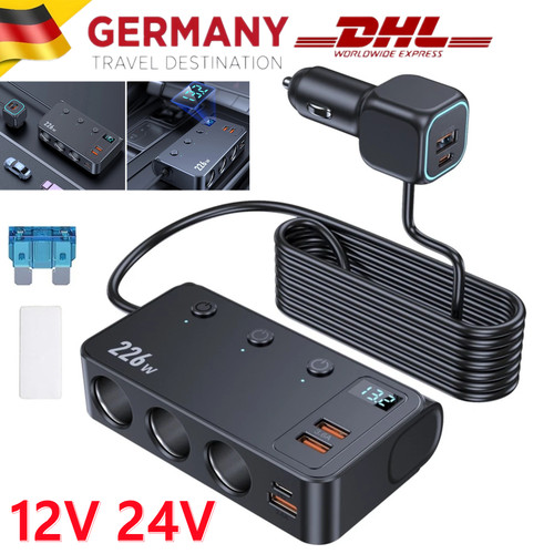 12v 24v lkw auto - lkw, kfz-adapter